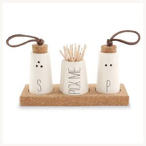 7-Piece Salt, Pepper & Toothpick Set